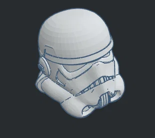 Mô hình Mũ bảo hiểm Stormtrooper in 3D trang trí cực chất - Image 3