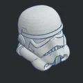 Mô hình Mũ bảo hiểm Stormtrooper in 3D trang trí cực chất - Thumbnail 3