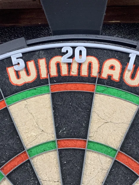 Bộ vòng số in 3D thay thế cho bảng phóng phi tiêu (Dart Board) - Image 1