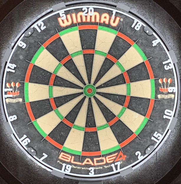 Bộ vòng số in 3D thay thế cho bảng phóng phi tiêu (Dart Board) - Image 2