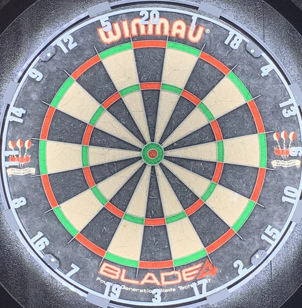 Bộ vòng số in 3D thay thế cho bảng phóng phi tiêu (Dart Board) - Image 4