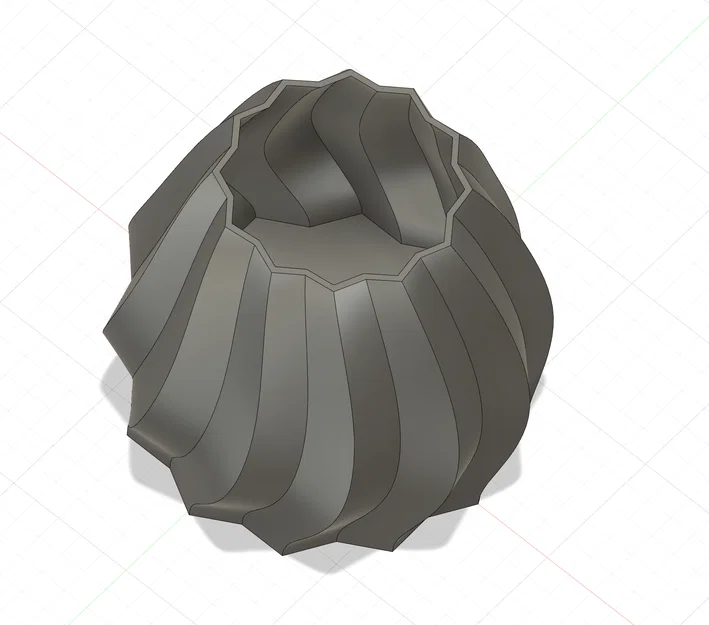 Bình hoa trang trí VASO GT2 hiện đại in 3D - Image 2