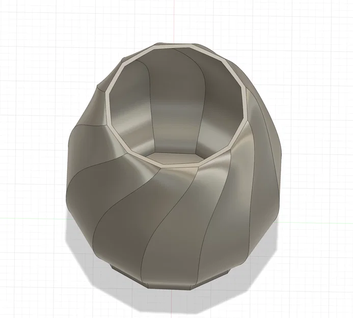 Mẫu lọ hoa trang trí VASO GT3 in 3D hiện đại - Image 2