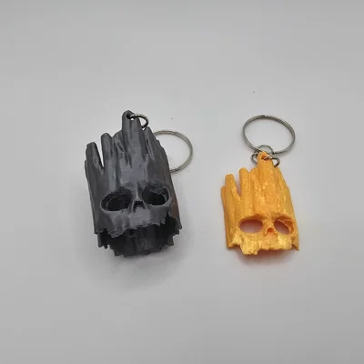 Móc khóa đầu lâu ma mị Haunted Skull Keychain (Remix)