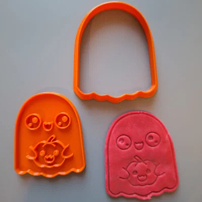 Bộ 7 Khuôn Cắt Bánh Quy Halloween Tự In 3D Độc Đáo