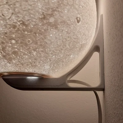 Giá treo tường đèn mặt trăng "L" (Moon lamp "L" wall mount)