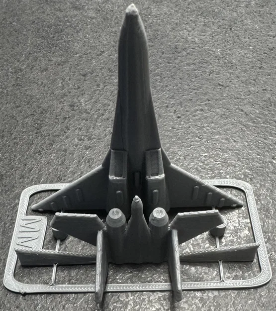 Mô hình lắp ráp máy bay chiến đấu Su-35 (Kit Card) in 3D - Image 2