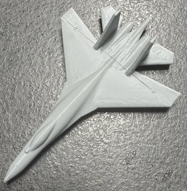Mô hình lắp ráp máy bay chiến đấu Su-35 (Kit Card) in 3D - Image 13