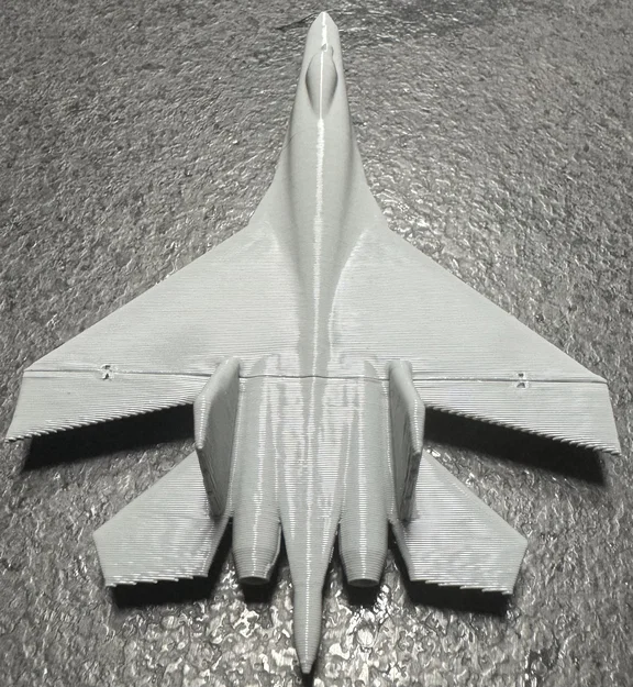 Mô hình lắp ráp máy bay chiến đấu Su-35 (Kit Card) in 3D - Image 14