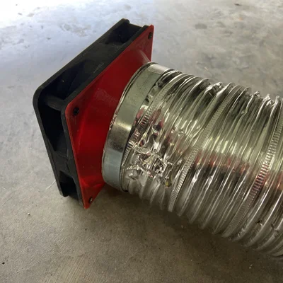Ống dẫn gió cho quạt 120mm (120mm Fan Duct)