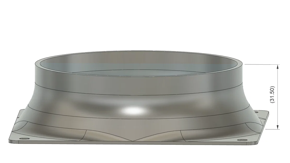 Ống dẫn gió cho quạt 120mm (120mm Fan Duct) - Image 4