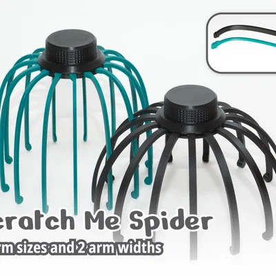 Scratch Me Spider – Đồ gãi đầu hình nhện, tay chỉnh được