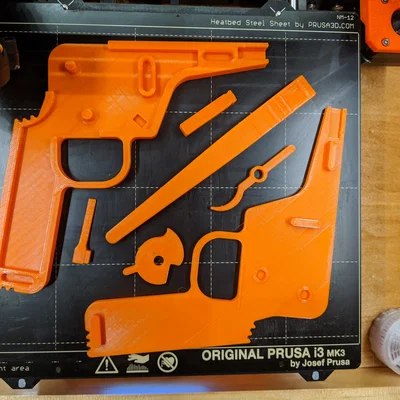 Súng bắn dây thun in 3D (Không cần phần cứng!)