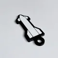 SpaceX Starship-Keychain (Móc khóa/Badge Starship) - Thumbnail 1