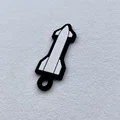 SpaceX Starship-Keychain (Móc khóa/Badge Starship) - Thumbnail 3
