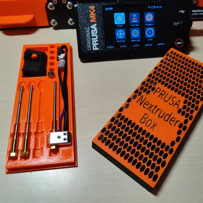 Hộp đựng bộ Hotend và phụ kiện cho Prusa MK4 Nextruder