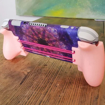 Grip cho Switch Lite - Bản RESIN Đã Pre-supported (In 1 Lần, Không Cần Dán Keo)