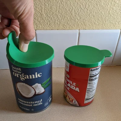 Nắp TPU cho lon thép (đồ hộp, soda, thức ăn thú cưng...) – Tùy biến