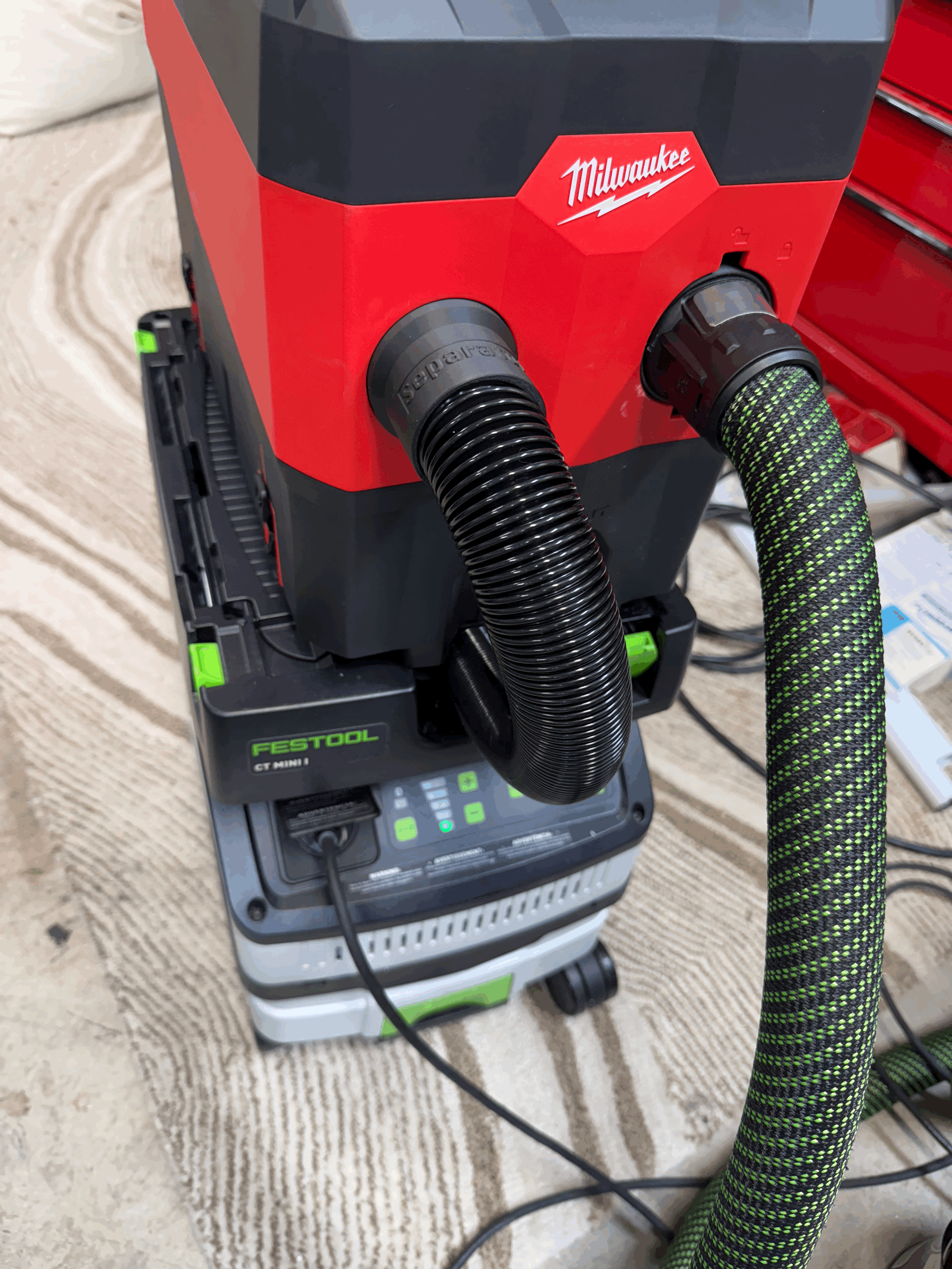 Bộ Adapter Ống Cho Milwaukee Dust/Debris Separator