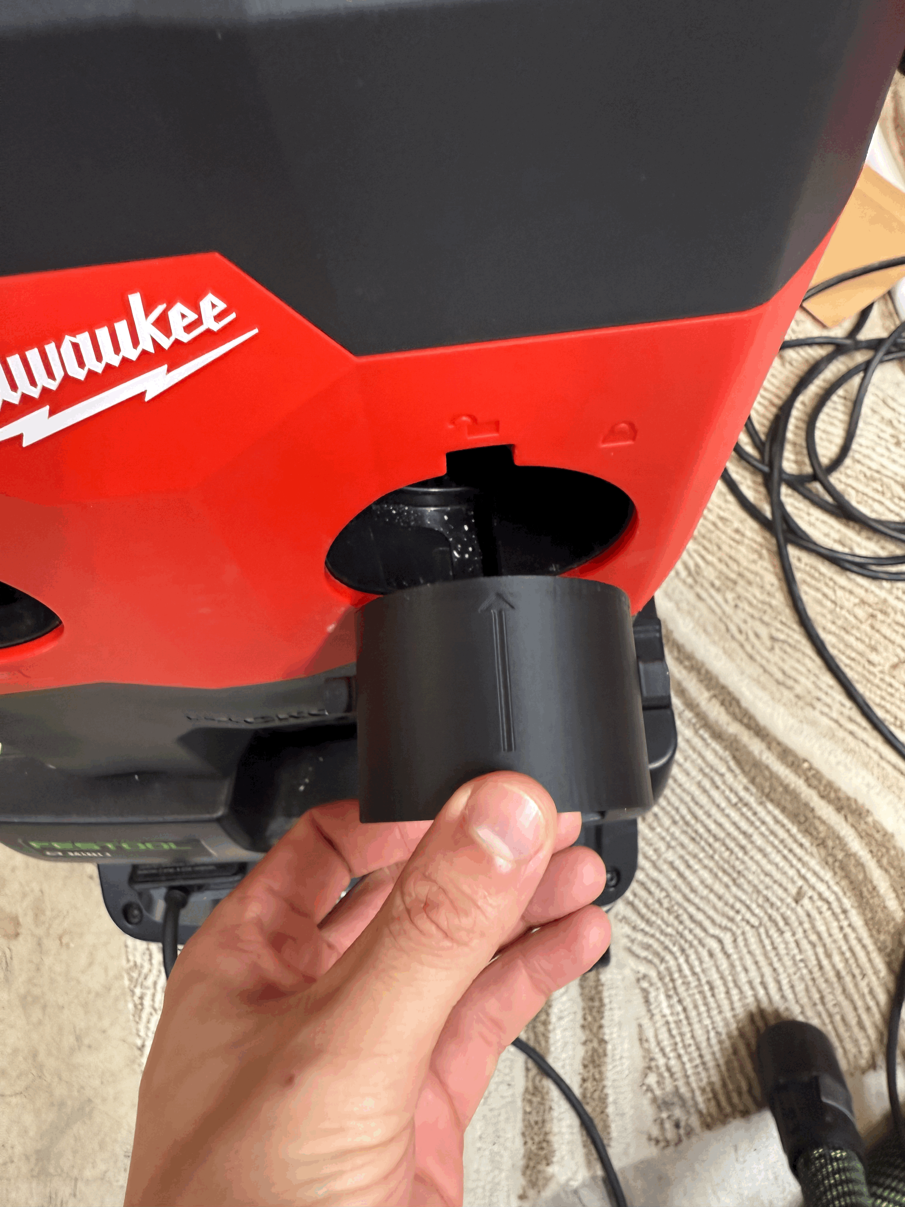 Bộ Adapter Ống Cho Milwaukee Dust/Debris Separator - Thumbnail 5