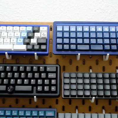 Skadis Pegboard Keyboard Holder v1.5