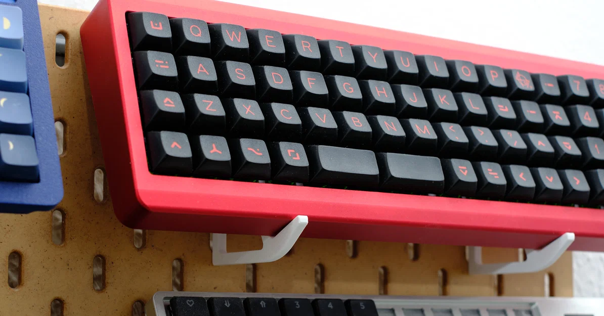 Skadis Pegboard Keyboard Holder v1.5 - Image 7