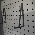 Giá treo bàn phím gắn tường Pegboard gọn gàng, chắc chắn - Thumbnail 2