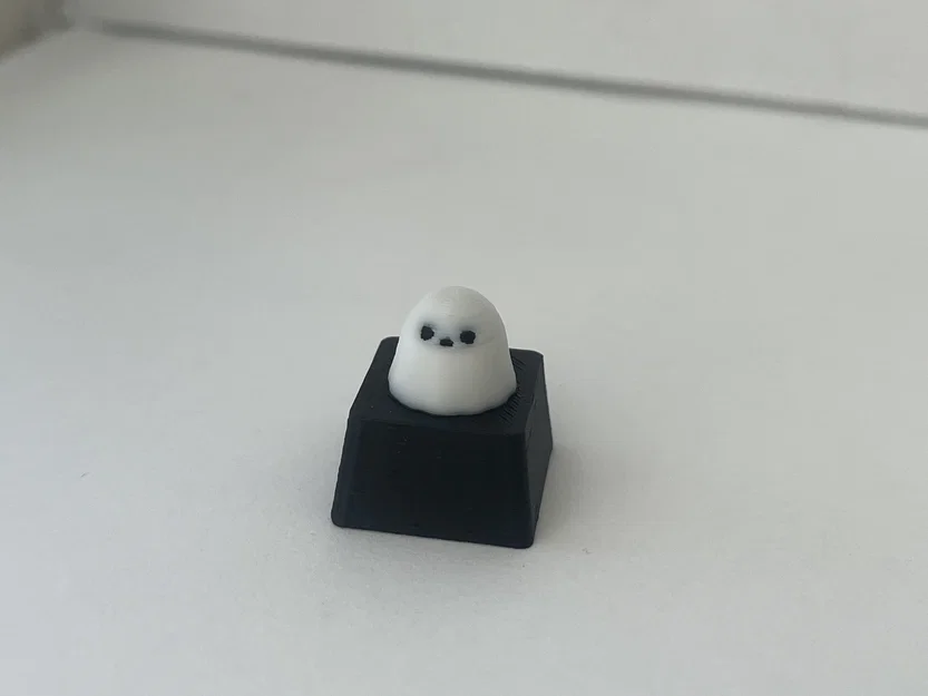 Keycap Bóng Ma (Ghost Keycap) Đáng Yêu Trang Trí Bàn Phím Cơ - Image 2