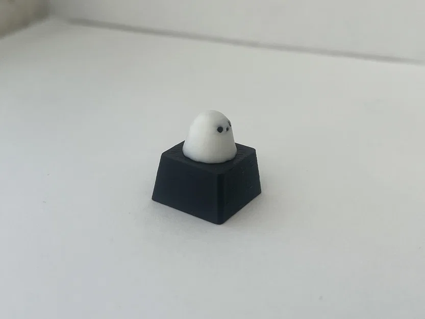 Keycap Bóng Ma (Ghost Keycap) Đáng Yêu Trang Trí Bàn Phím Cơ - Image 3