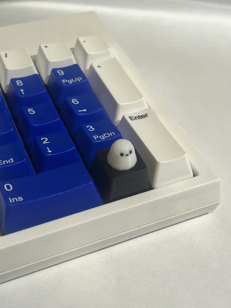 Keycap Bóng Ma (Ghost Keycap) Đáng Yêu Trang Trí Bàn Phím Cơ - Image 4
