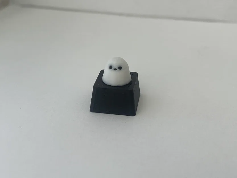 Keycap Bóng Ma (Ghost Keycap) Đáng Yêu Trang Trí Bàn Phím Cơ - Image 5
