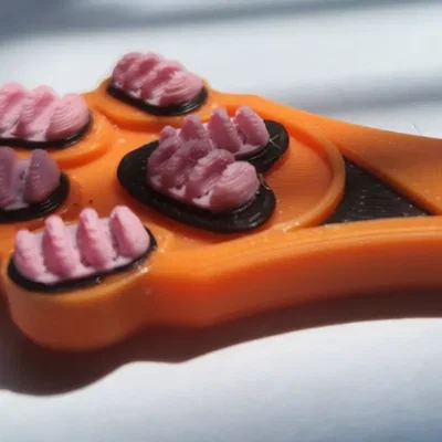 Cây gãi lưng hình chân mèo 3D (Cat Paw Back Scratcher) tiện lợi