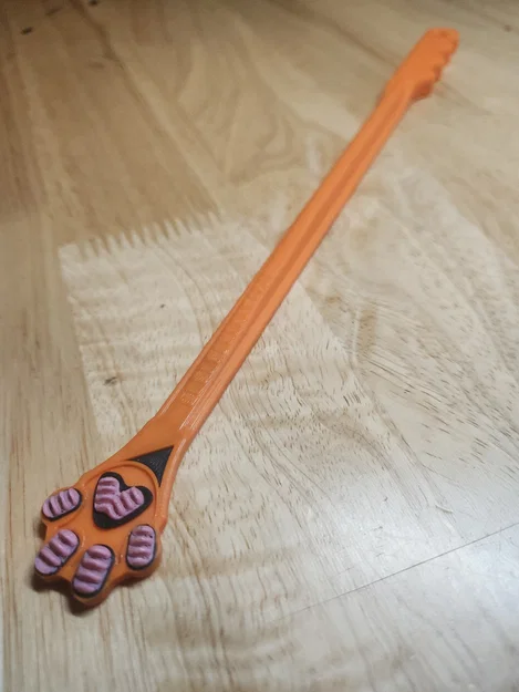 Cây gãi lưng hình chân mèo 3D (Cat Paw Back Scratcher) tiện lợi - Image 2