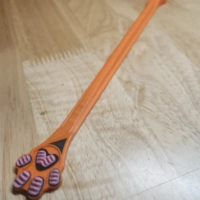 Cây gãi lưng hình chân mèo 3D (Cat Paw Back Scratcher) tiện lợi