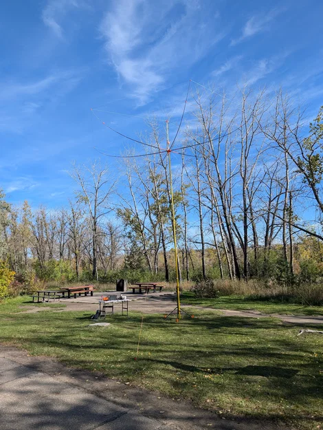 Anten Hex Beam Di Động Dùng Cần Câu (Portable Hex Beam Antenna Using Fishing Rods) - Image 3