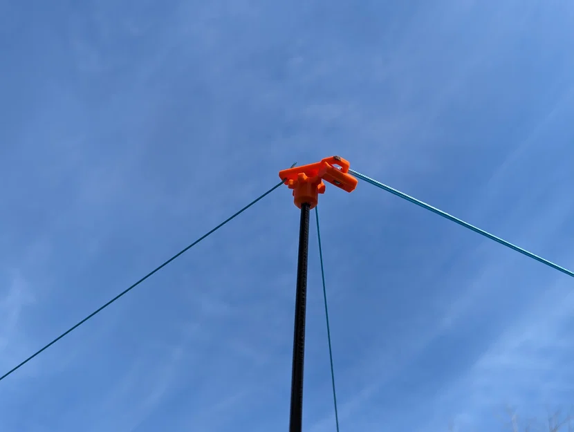 Anten Hex Beam Di Động Dùng Cần Câu (Portable Hex Beam Antenna Using Fishing Rods) - Image 9