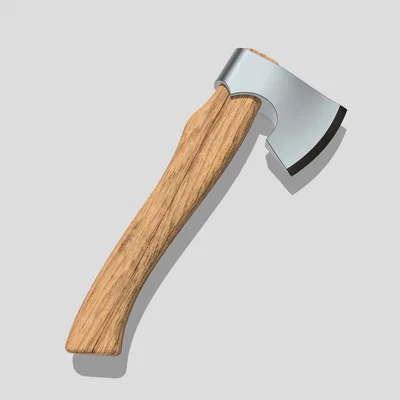 Rìu nhỏ trekking/cắm trại kiểu Thụy Điển (không cần supports) cho Halloween/cosplay