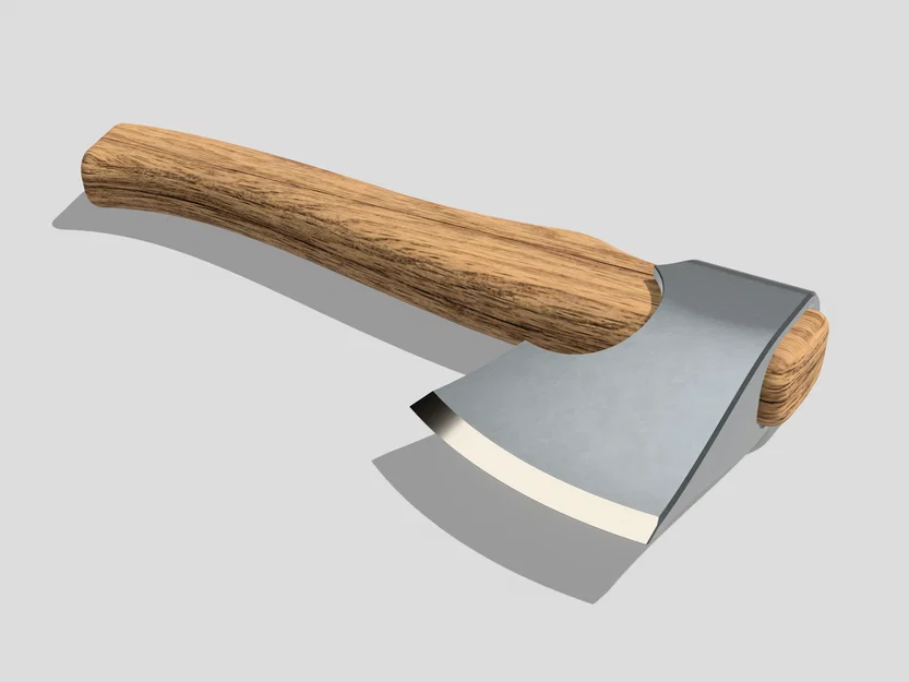 Rìu nhỏ trekking/cắm trại kiểu Thụy Điển (không cần supports) cho Halloween/cosplay - Image 3