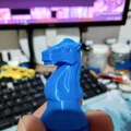 Mô hình 3D quân Mã (Knight) trong bộ cờ vua tinh xảo - Thumbnail 5