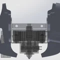 Ống Duct 5015 cho Stock Hotend Neptune 3 series (Maxi.Jet) - Thumbnail 1