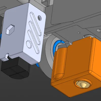 Tấm dời cảm biến proximity (level) cho Volcano trên Neptune 3 Pro/Plus/Max