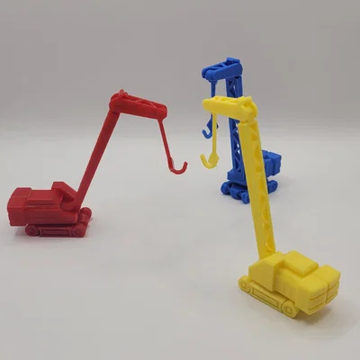 Crane (Cần cẩu) mini – đồ chơi print-in-place