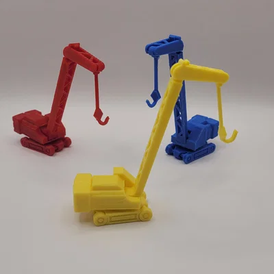 Crane (Cần cẩu) mini – đồ chơi print-in-place