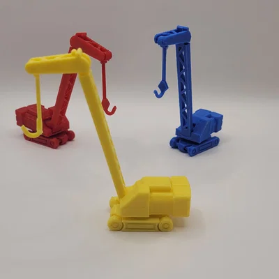 Crane (Cần cẩu) mini – đồ chơi print-in-place