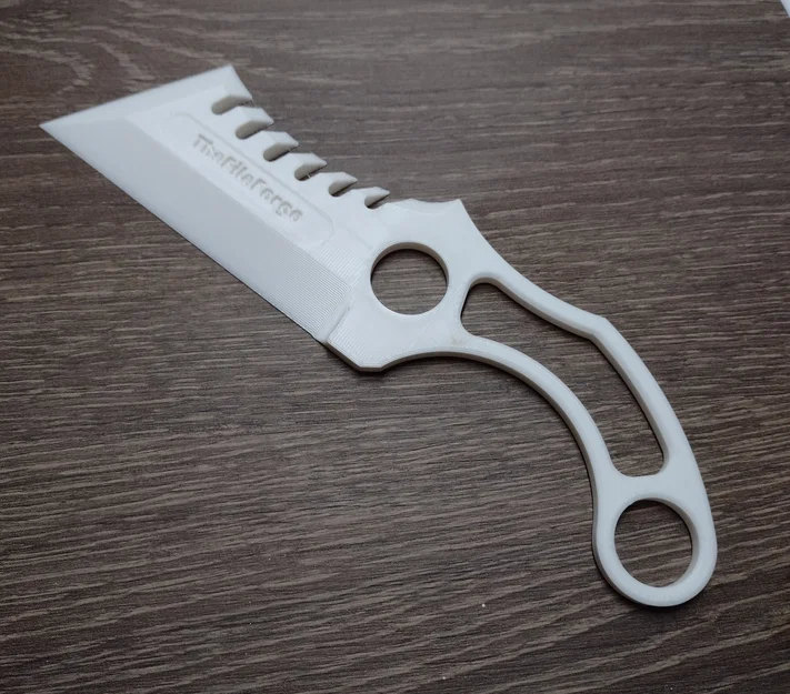 Battle Cleaver (Tối giản) – Mẫu rìu/cleaver cosplay - Image 2