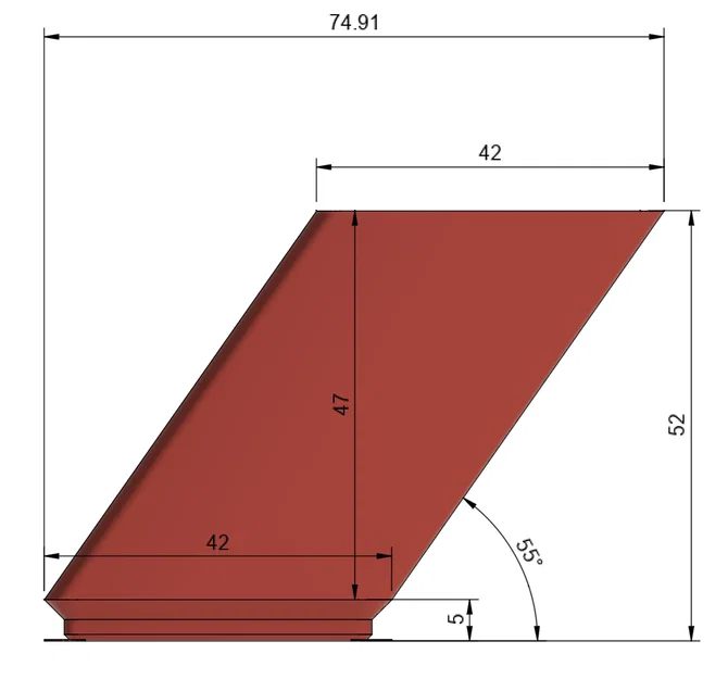 Angled Gridfinity – Khay Gridfinity nghiêng 55° cho bút/marker - Image 8