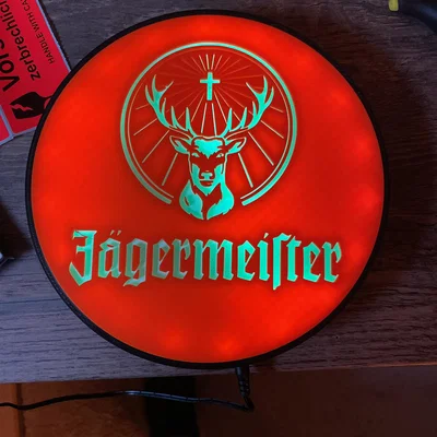 Mẫu đèn trang trí Jägermeister LAMP in 3D ấn tượng