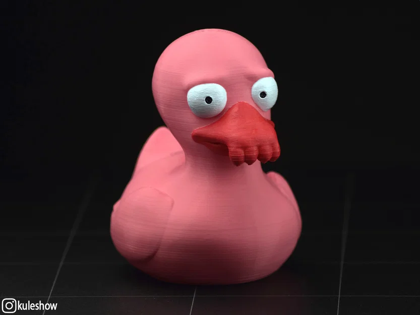 Rubber Ducky Zoidberg – Duck Zoidberg kèm vít M14 & tán (in không cần supports) - Image 1