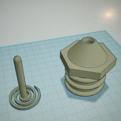 Mô hình Fidget Nozzle V1 và V2 - Đồ chơi xả stress độc đáo