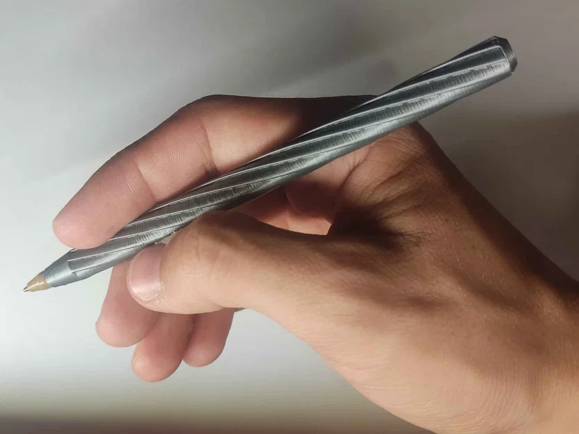 Vỏ bút bi thiết kế xoắn ốc tùy biến cho ruột bút BIC - Image 1